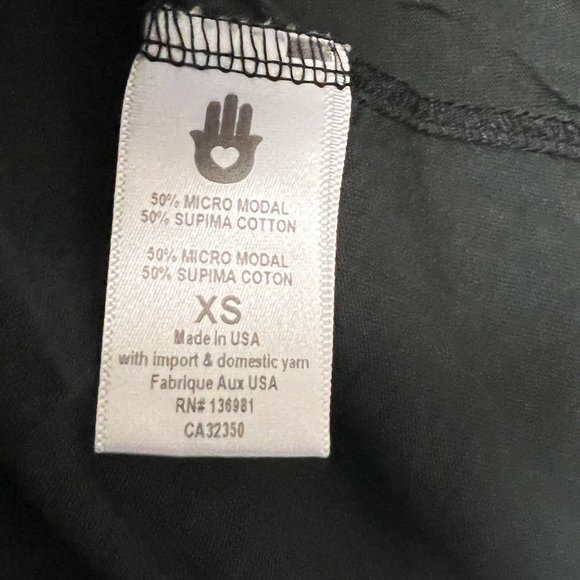 Spiritual Gangster Women's Namaste Muscle Tank Black X-Small / NWT - Picture 5 of 6